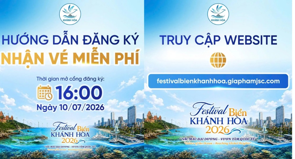 Làm sao để nhận được vé miễn phí tham dự Festival Biển Khánh Hòa? - Ảnh 2.
