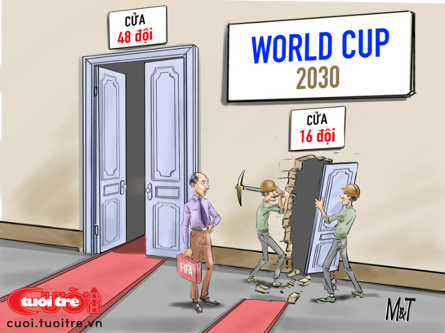 Cách cửa phụ cho World Cup 2030 - Ảnh 1.