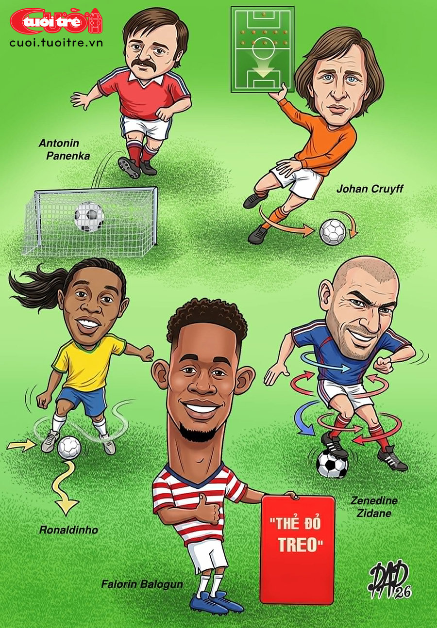 Tuyệt kỹ công phu của các huyền thoại World Cup một thời - Ảnh 1.