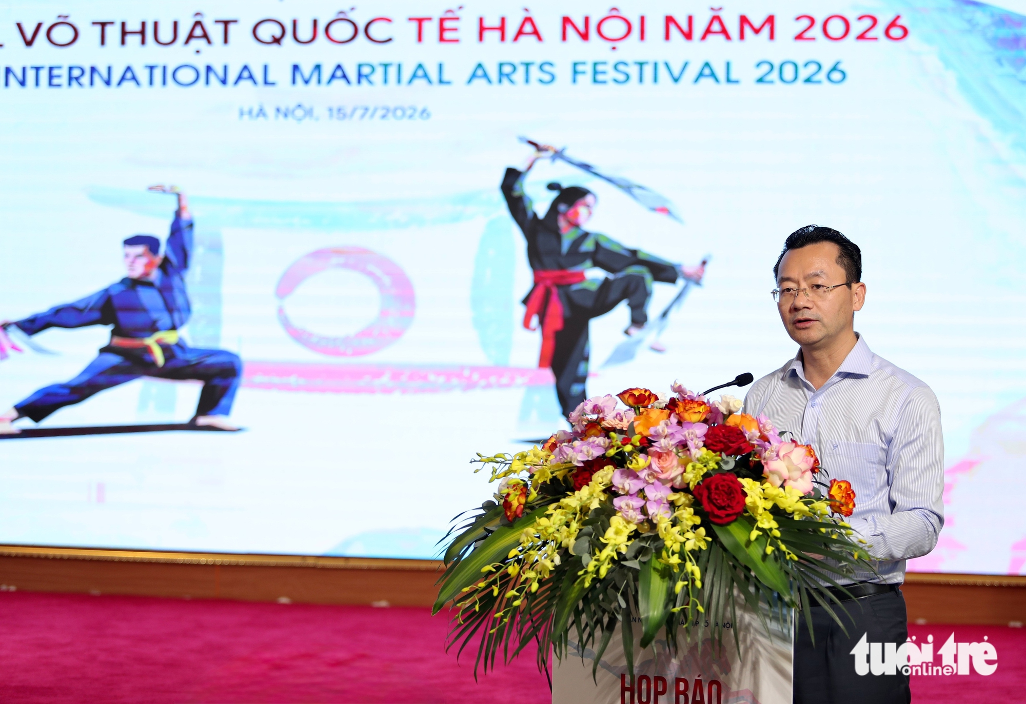 Festival võ thuật quốc tế đầu tiên tại Hà Nội Festival võ thuật quốc tế đầu tiên tại Hà Nội - Ảnh 1.