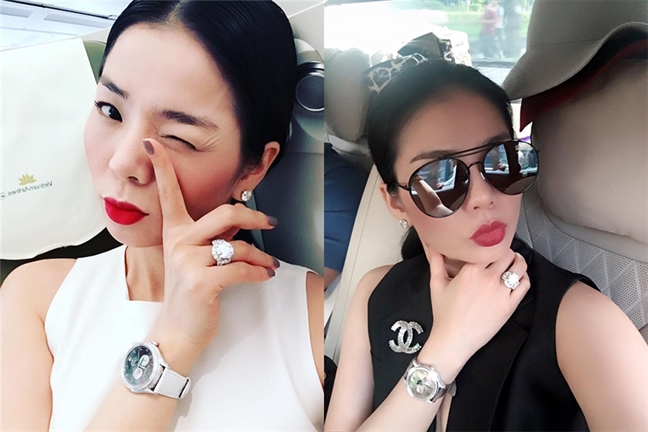 Đếm hột xoàn giải sầu và két sắt 'quá tải' vì kim cương của mỹ nhân Việt   - Ảnh 5.