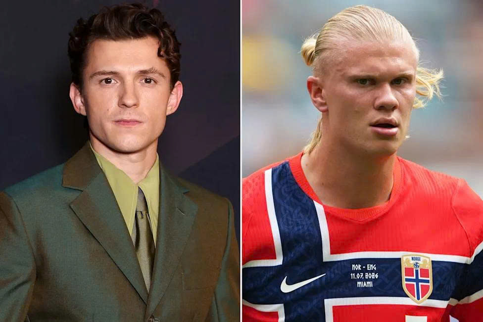 Erling Haaland nhận lời ăn tối của Tom Holland sau khi phớt lờ - Ảnh 1.