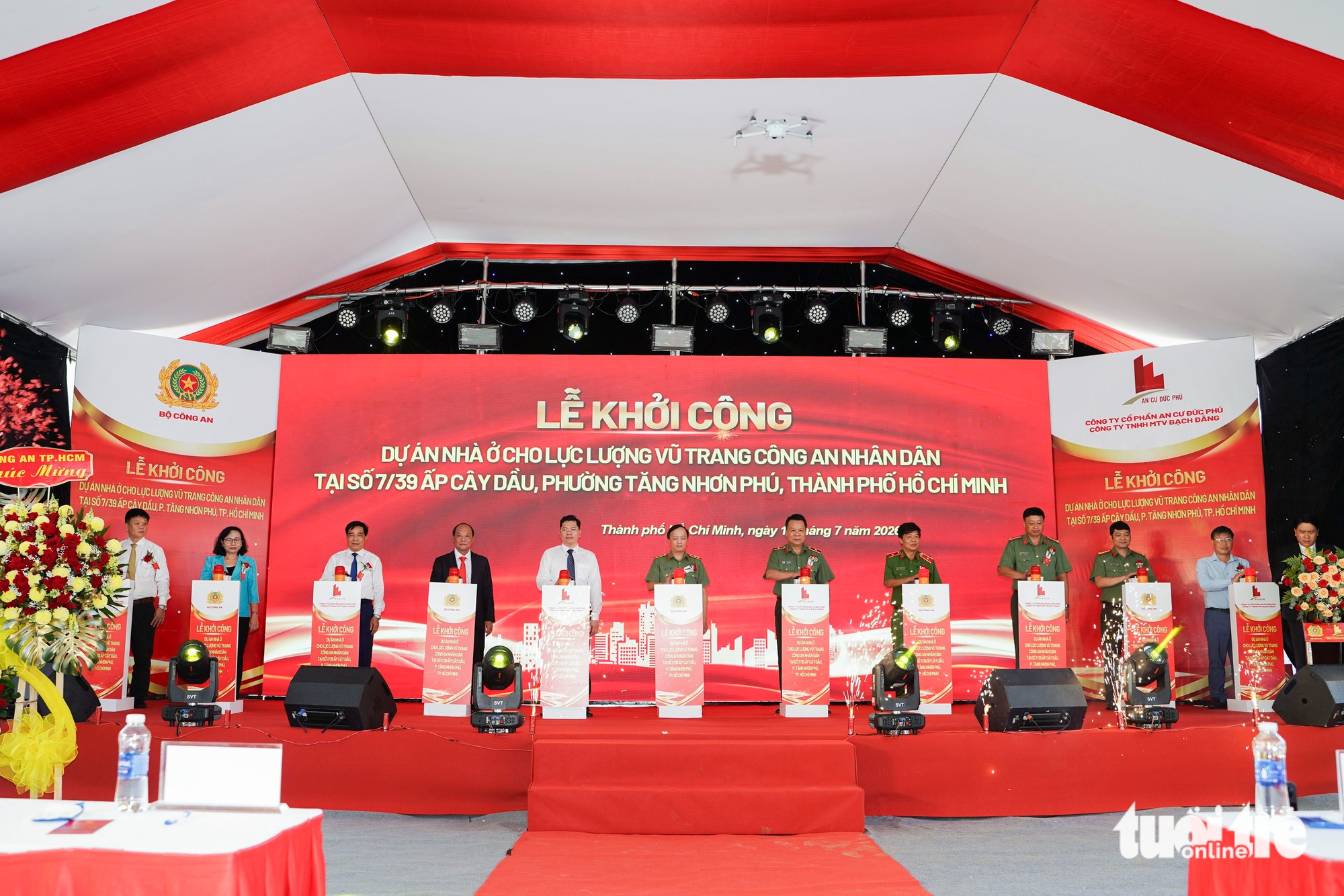 Khởi công dự án nhà ở xã hội gần 1.100 tỉ đồng cho lực lượng Công an nhân dân tại TP.HCM - Ảnh 4.