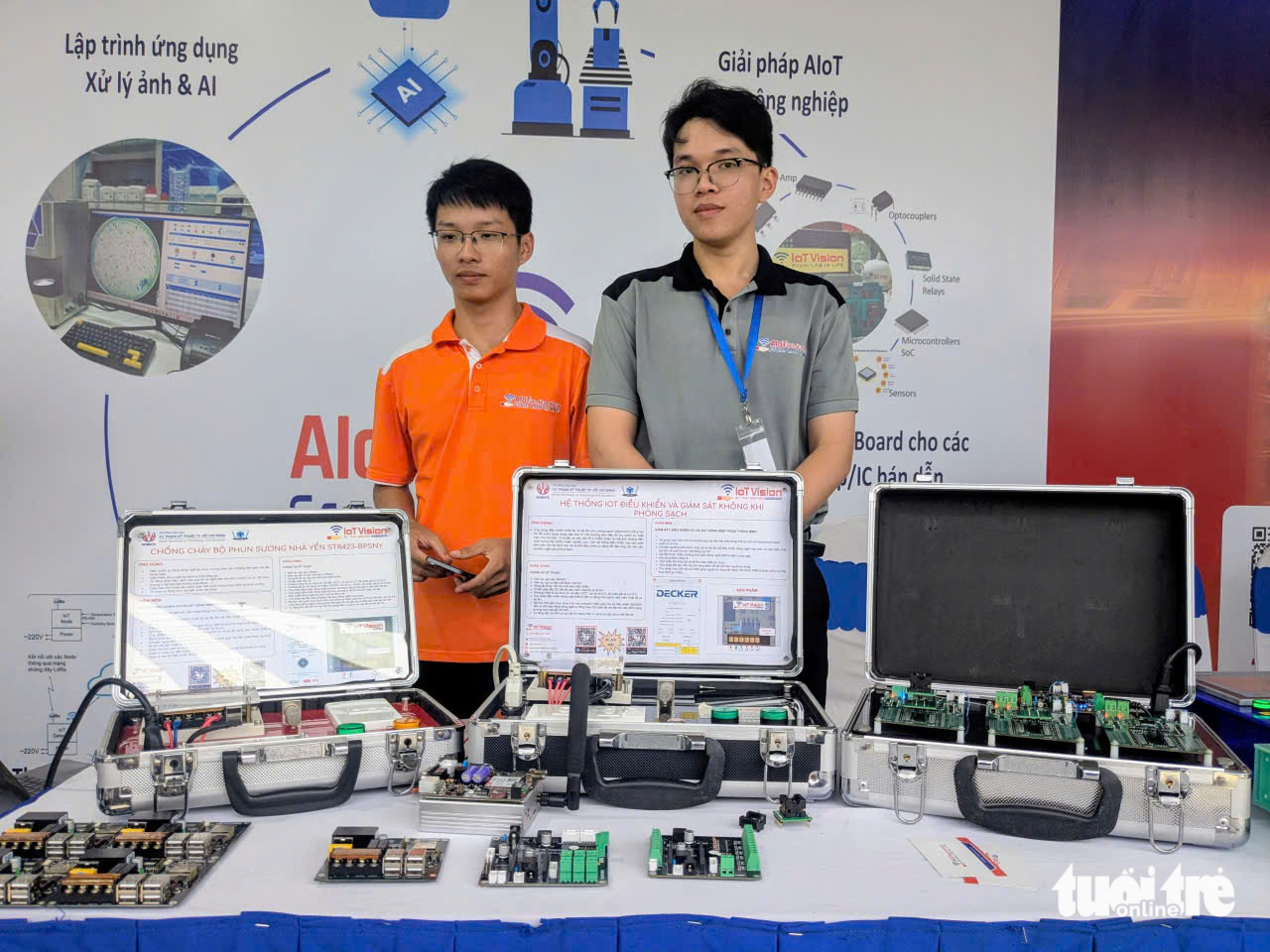 Robot, drone, thiết bị tự động hóa giới thiệu tại triển lãm quốc tế ở Gia Lai - Ảnh 6.