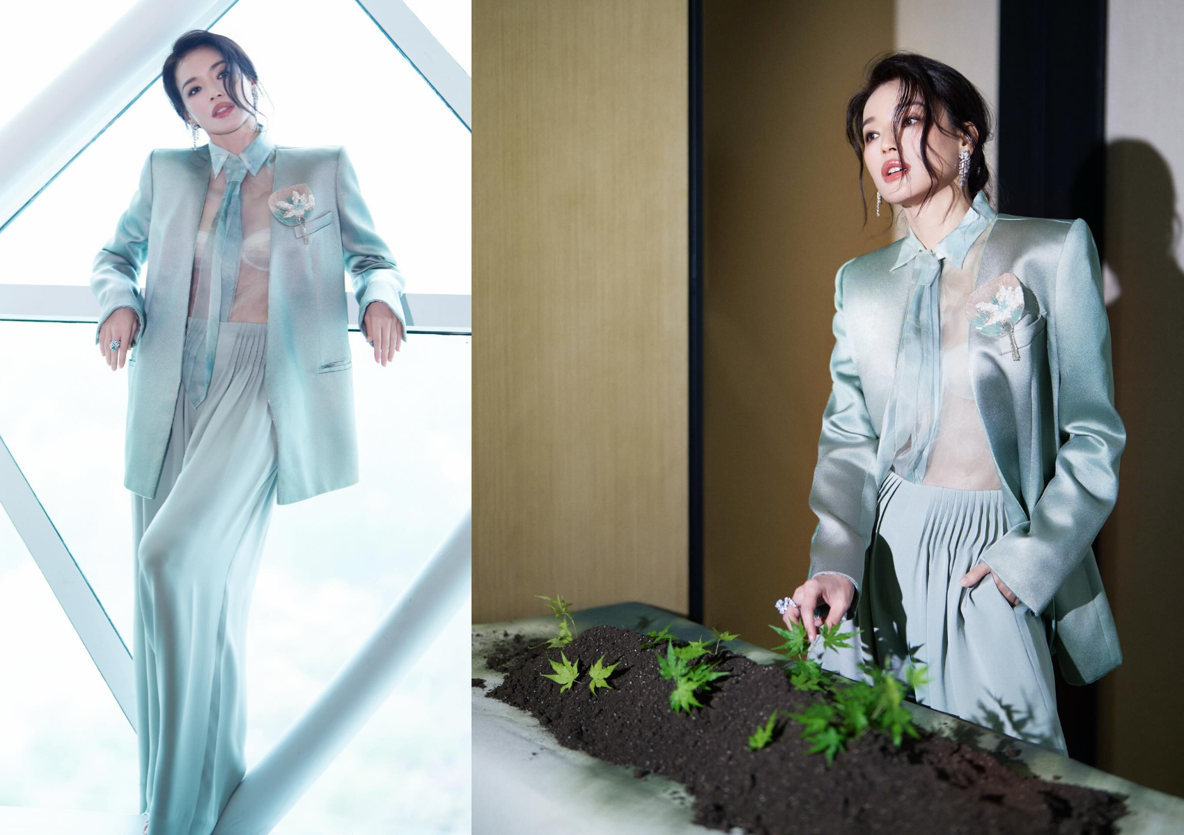 Thời trang công sở học lỏm từ phong cách của Thư Kỳ - Ảnh 4.