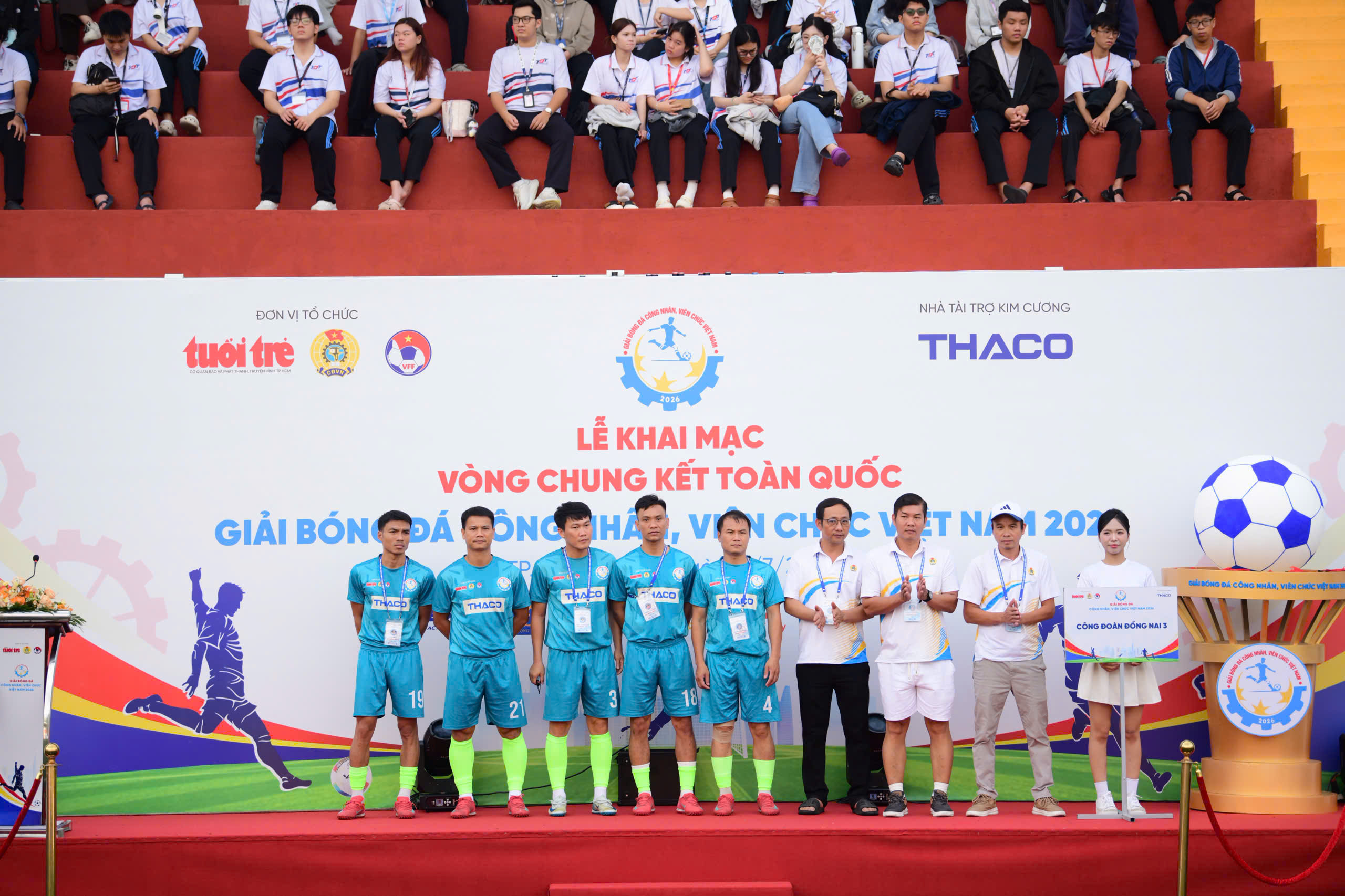 Khai mạc Vòng chung kết Giải bóng đá công nhân, viên chức Việt Nam 2026 - Ảnh 9.