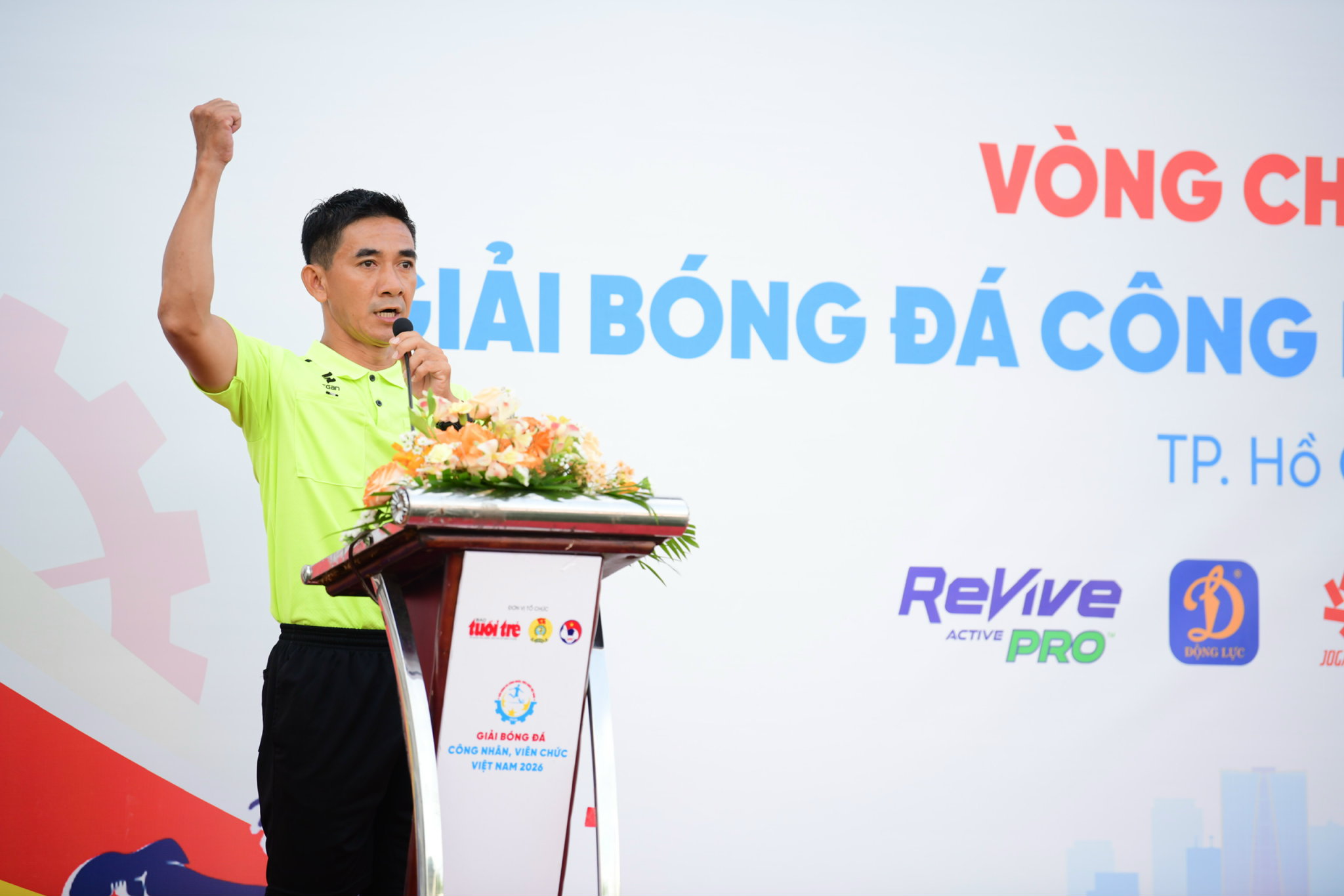 Khai mạc Vòng chung kết Giải bóng đá công nhân, viên chức Việt Nam 2026 - Ảnh 4.