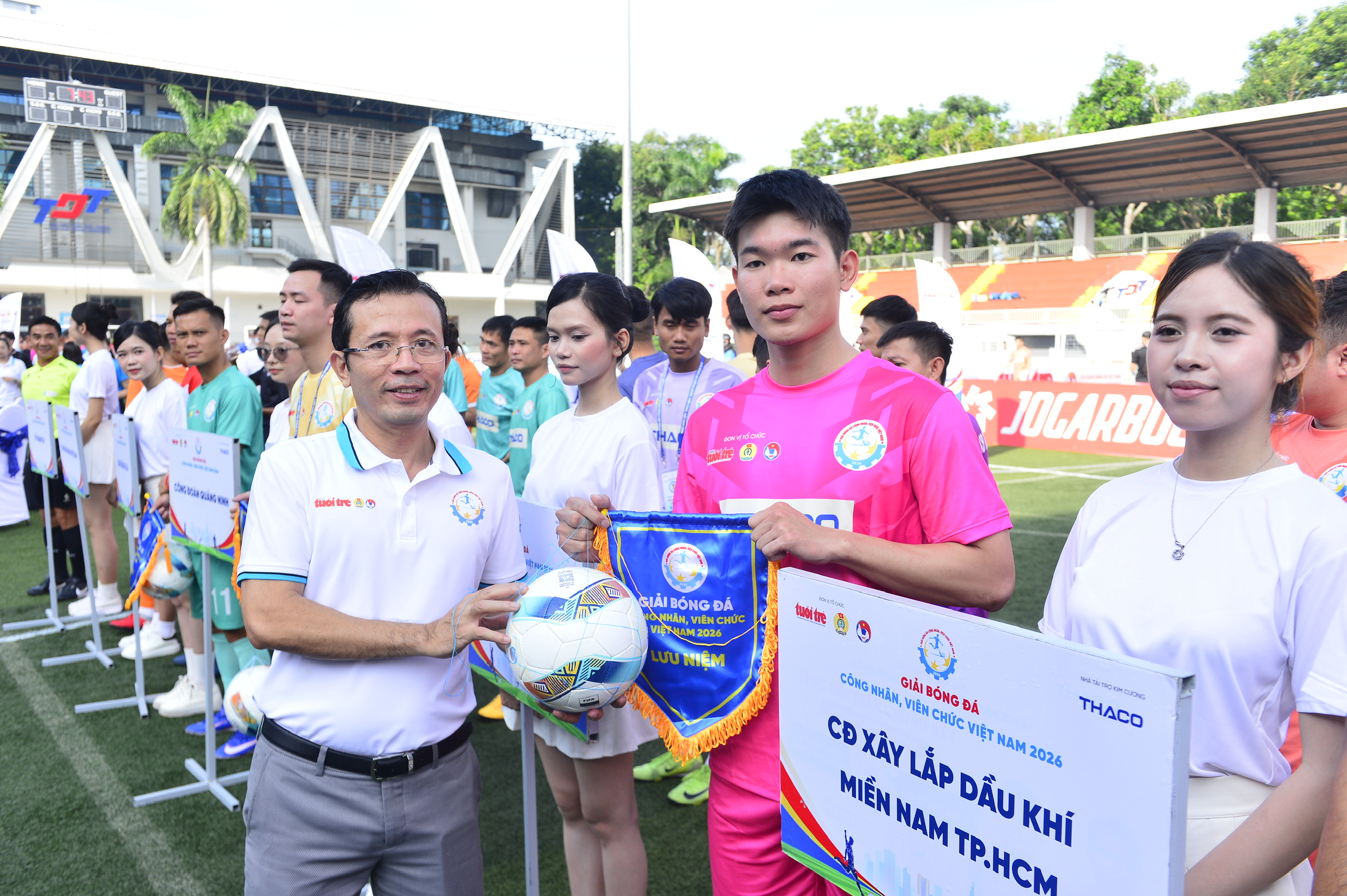 Khai mạc Vòng chung kết Giải bóng đá công nhân, viên chức Việt Nam 2026 - Ảnh 2.