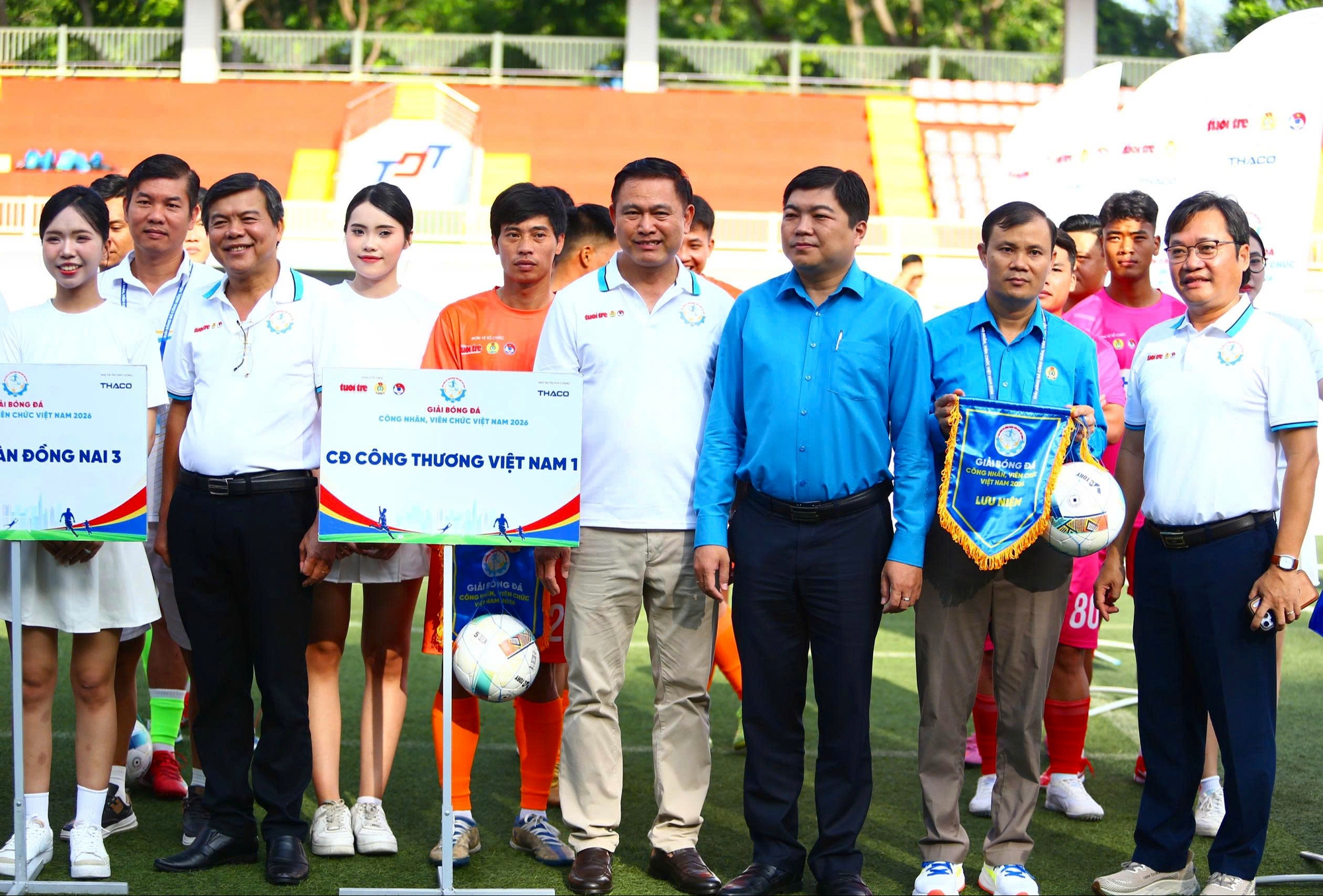 Khai mạc Vòng chung kết Giải bóng đá công nhân, viên chức Việt Nam 2026 - Ảnh 8.