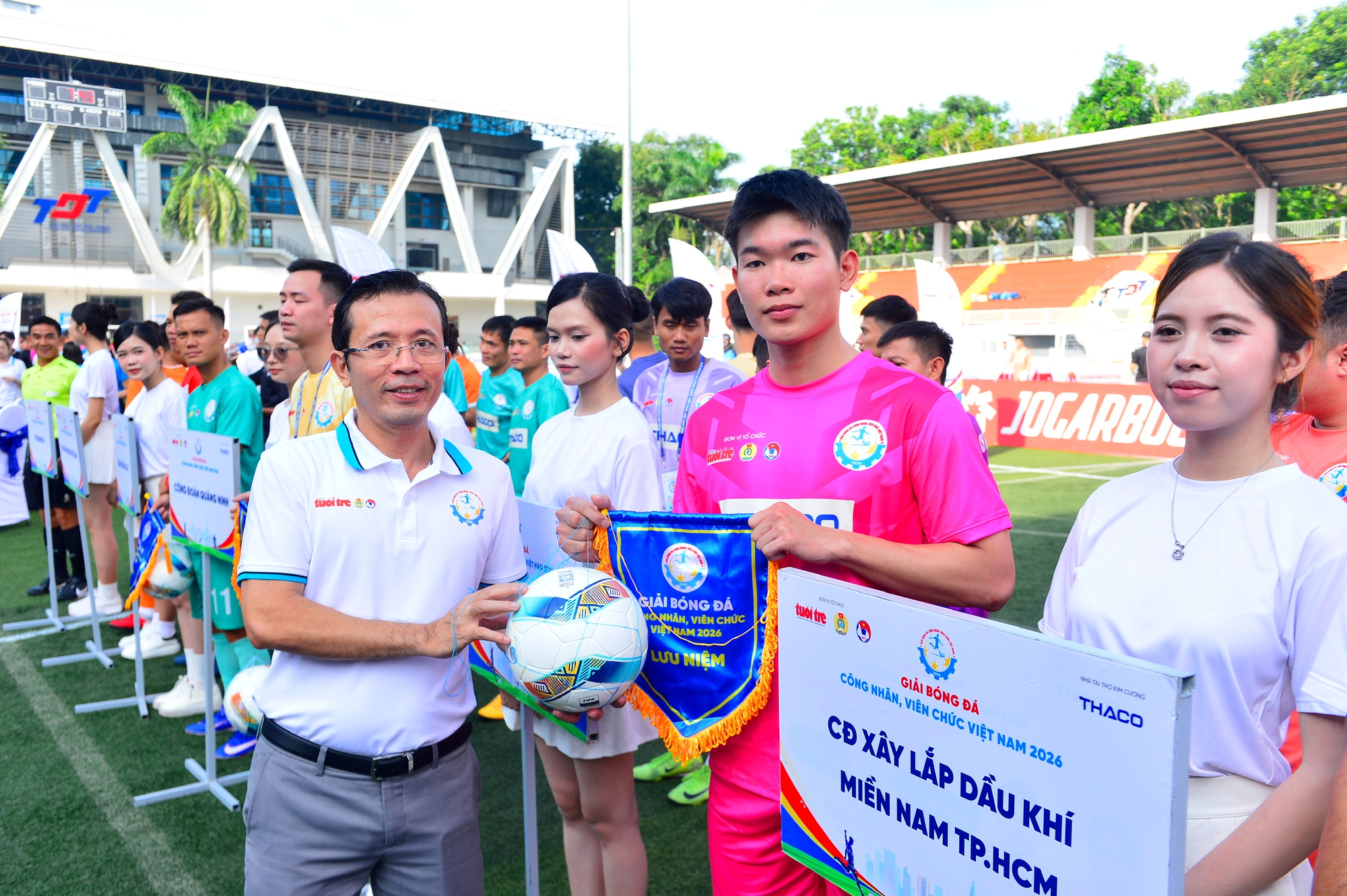 Khai mạc Vòng chung kết Giải bóng đá công nhân, viên chức Việt Nam 2026 - Ảnh 2.