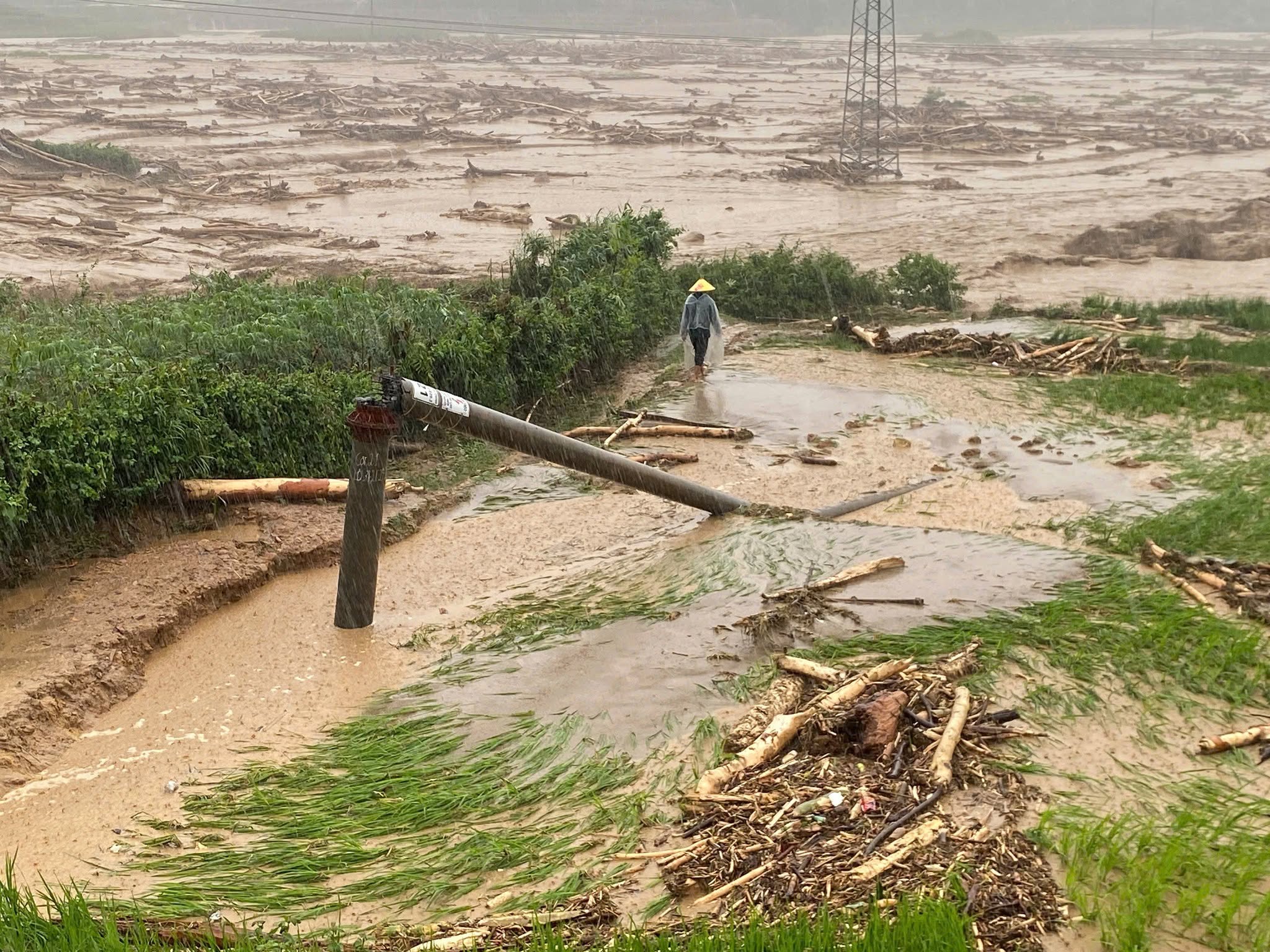 Hình ảnh bản làng ở Lai Châu bị lũ ống, lũ quét tàn phá - Ảnh 7.