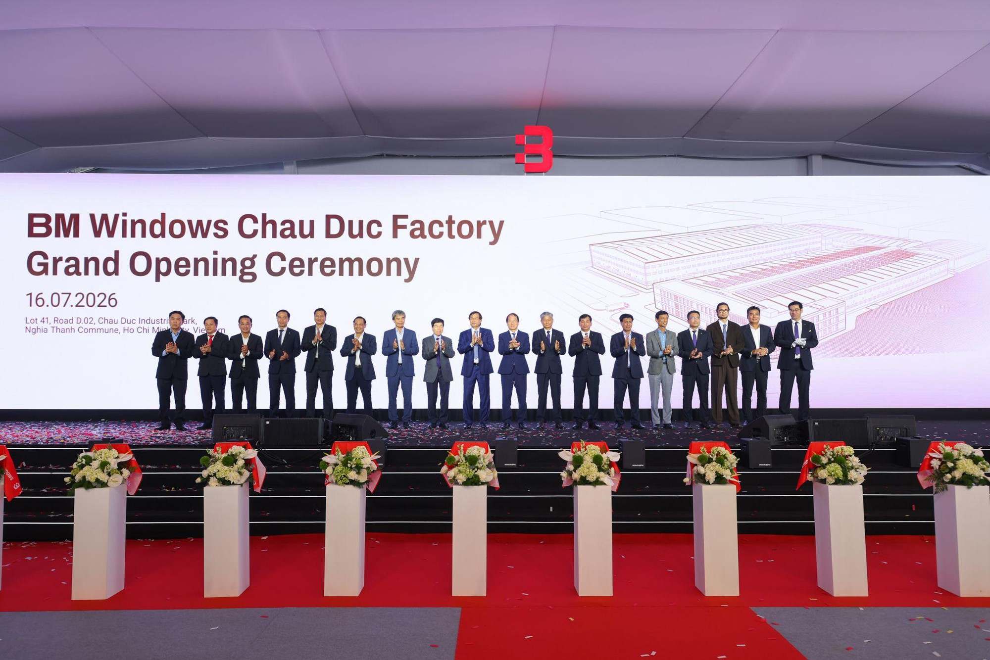BM Windows khánh thành nhà máy LEED Gold quy mô hàng đầu Đông Nam Á - Ảnh 1.