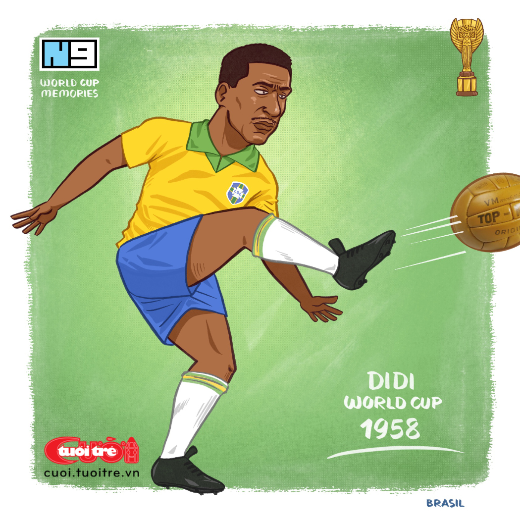 Tượng đài World Cup P.6: Didi, người dạy Brazil cách chiến thắng - Ảnh 1.