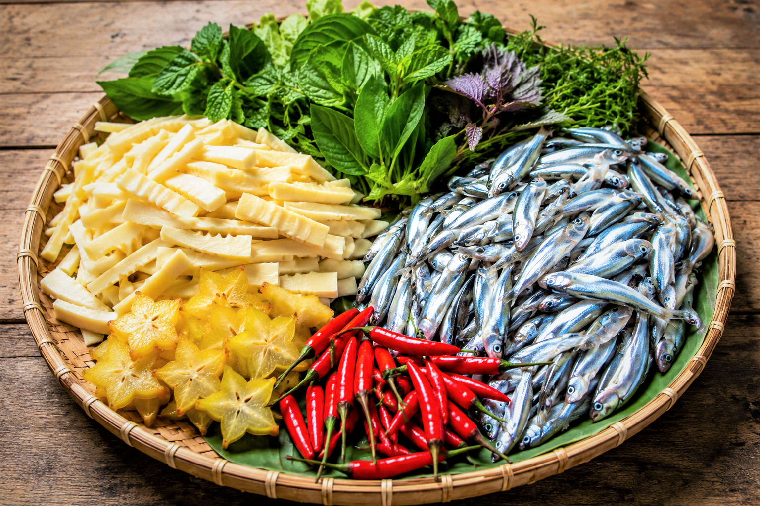 Cá de nấu với măng le, anh ăn một chén, khỏe re trong người - Ảnh 1.