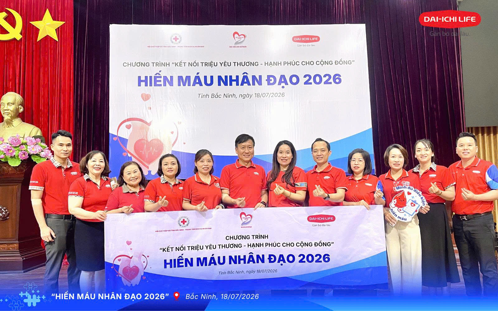 Dai-ichi Life Việt Nam lan tỏa yêu thương với Chương trình Hiến máu nhân đạo tại Bắc Ninh - Ảnh 3.