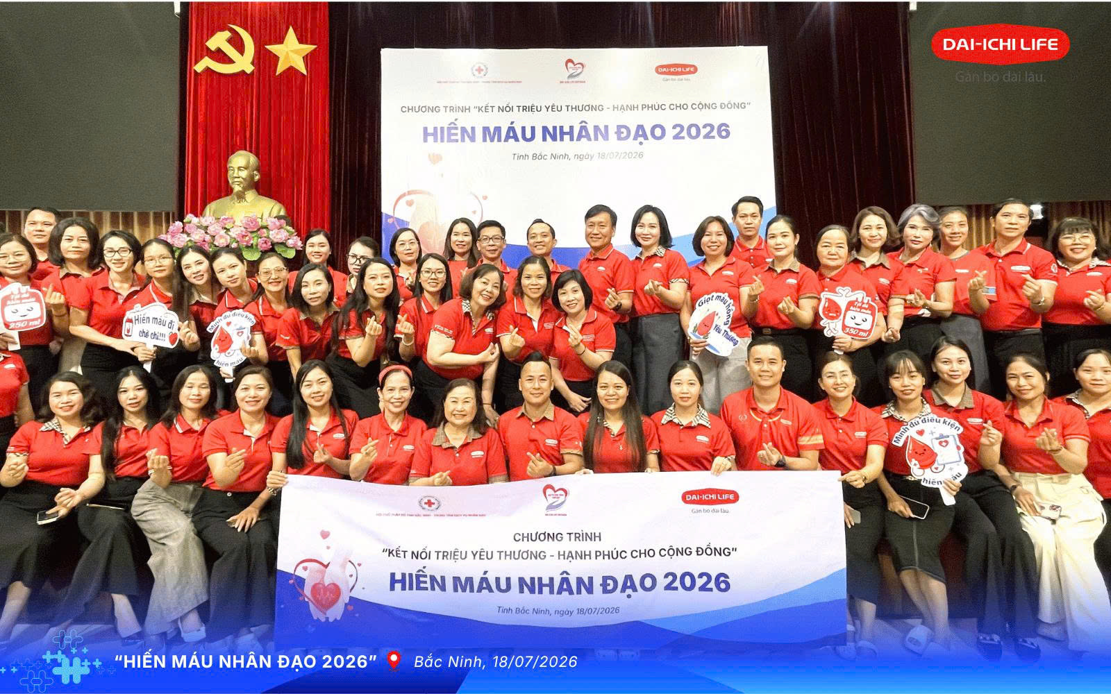 Dai-ichi Life Việt Nam lan tỏa yêu thương với Chương trình Hiến máu nhân đạo tại Bắc Ninh - Ảnh 4.