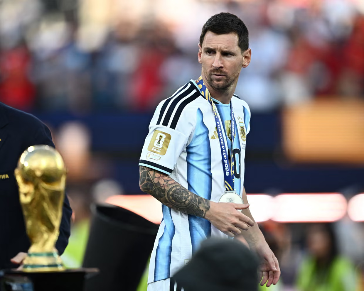 Messi bật khóc, lặng người nhìn Tây Ban Nha vô địch World Cup 2026 - Ảnh 2.