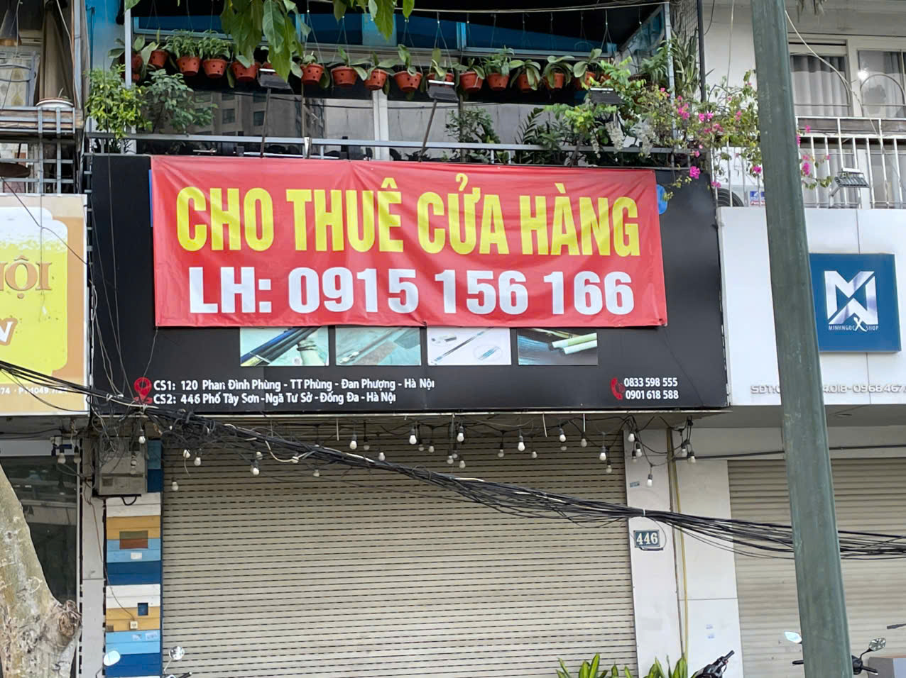 Chưa đầy 100m có 3 nhà treo biển cho thuê mặt bằng - Ảnh 1.