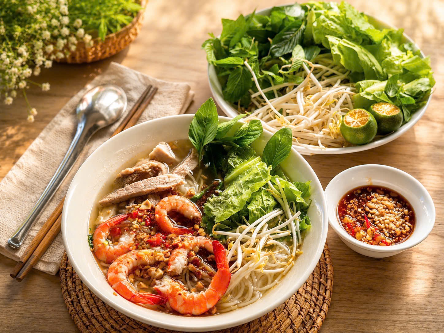 Về Sóc Trăng, tìm ăn món bún gỏi dà thanh đạm - Ảnh 1.