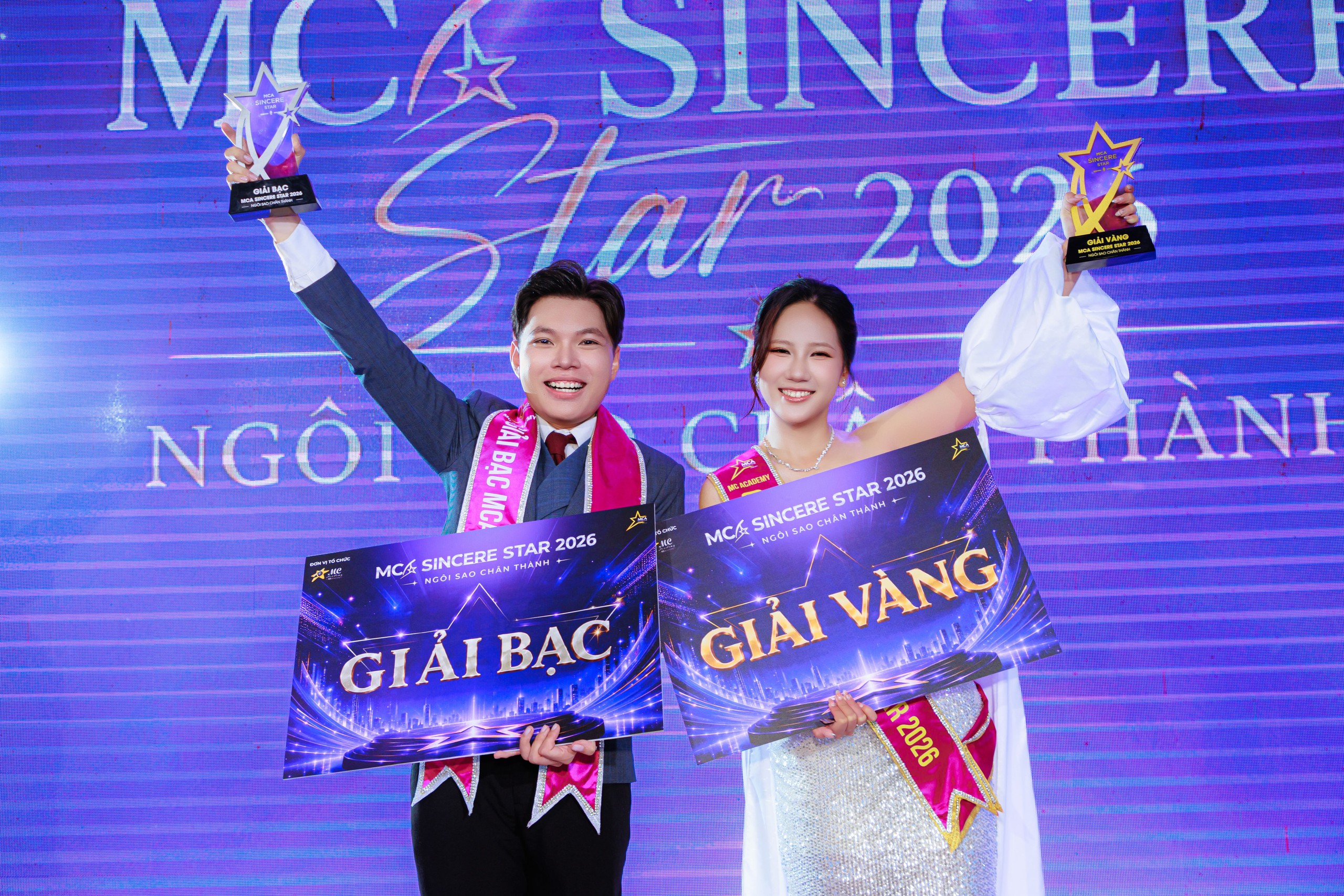 Nhật Khánh đoạt giải vàng cuộc thi MC Sincere Star 2026 - Ảnh 3.
