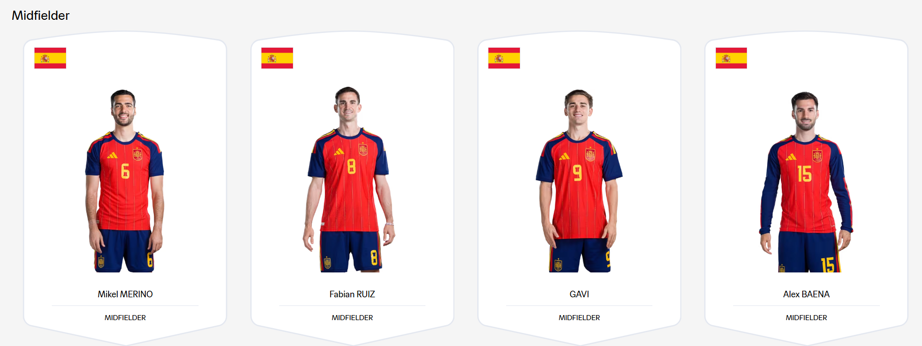 Chân dung 26 người hùng Tây Ban Nha vô địch World Cup 2026 Chân dung 26 người hùng Tây Ban Nha vô địch World Cup 2026 - Ảnh 5.