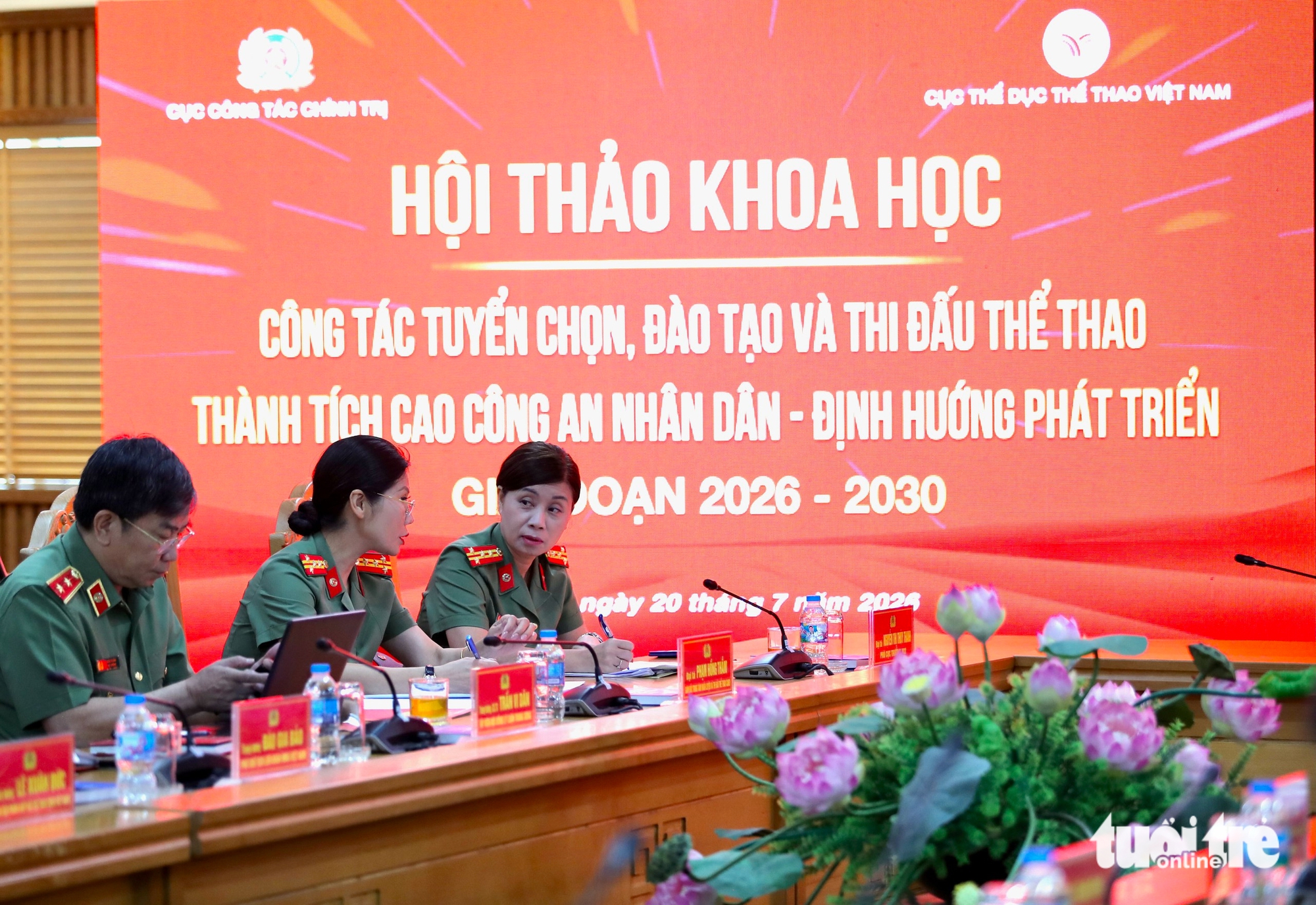 Thể thao Công an nhân dân phấn đấu làm lực lượng nòng cốt của thể thao Việt Nam - Ảnh 1.