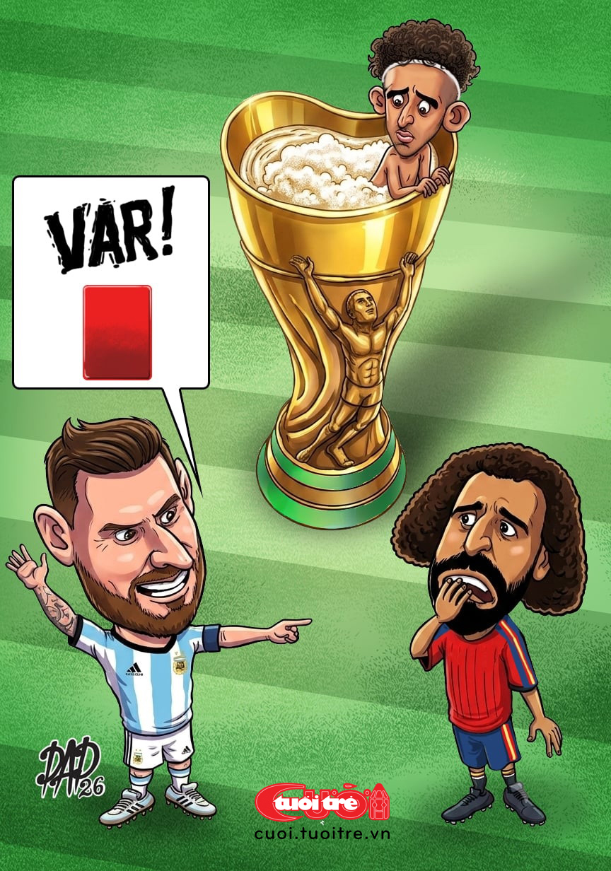 Cucurella suýt trở thành nạn nhân đầu tiên của Messi... ngoài vòng cấm địa - Ảnh 1.
