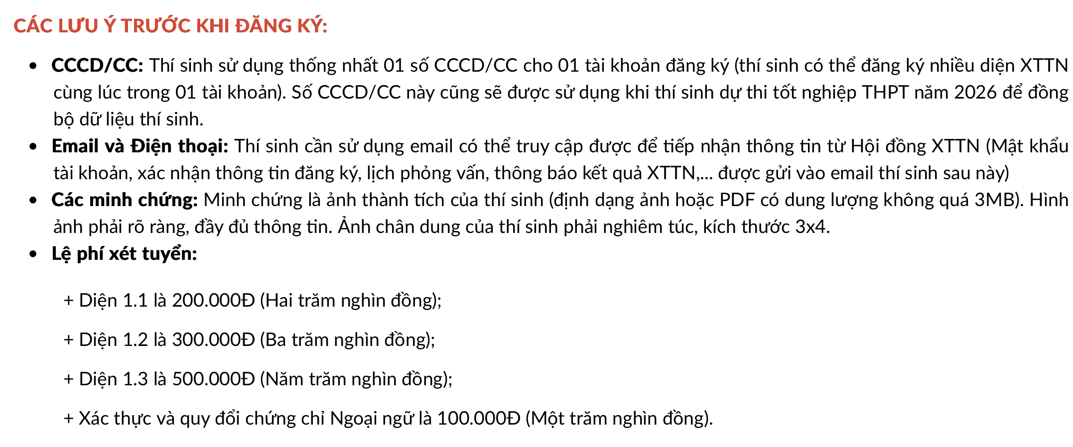 Thí sinh phải đăng ký xét tuyển đại học và đóng phí nhiều lần - Ảnh 2.