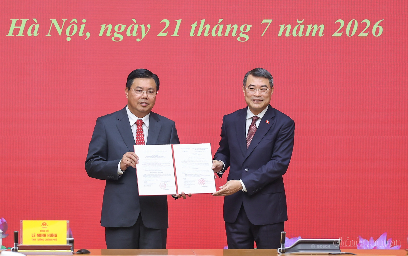 Bí thư An Giang Nguyễn Tiến Hải được giao quyền Bộ trưởng Bộ Nội vụ - Ảnh 1.