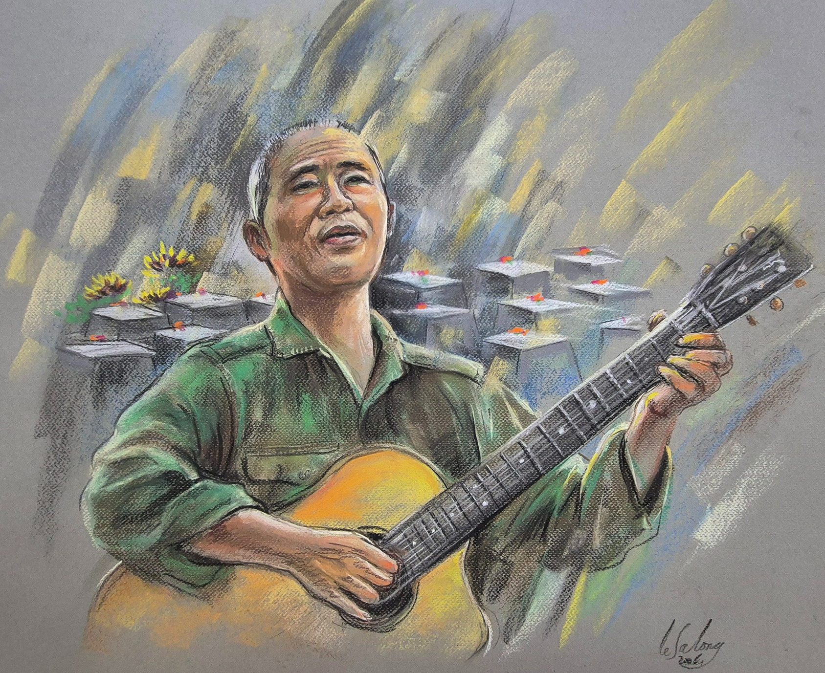 Lê Sa Long hoàn thành lời hẹn với những người lính không trở về - Ảnh 12.