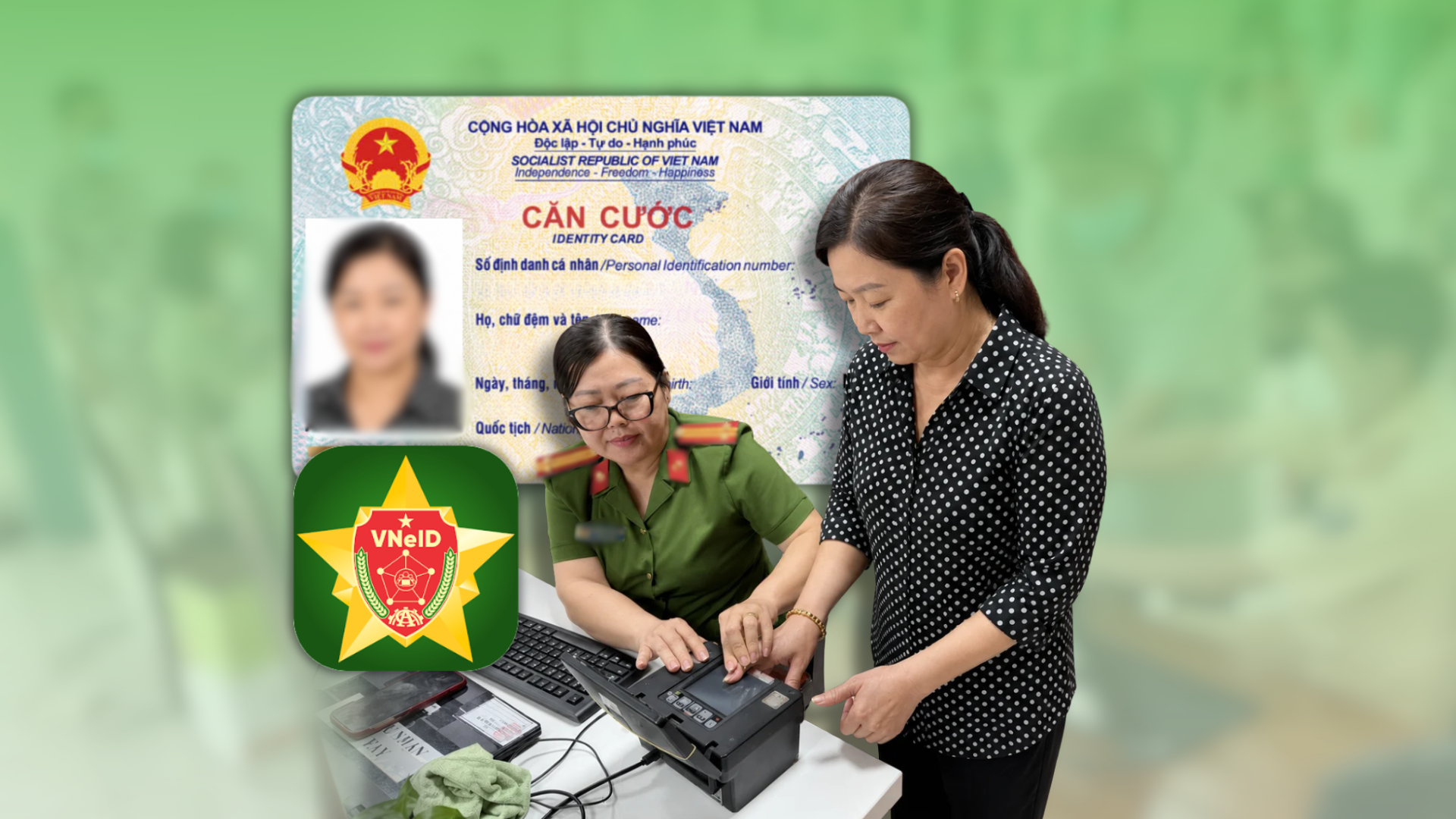 Hướng dẫn người dân ĐẶT LỊCH HẸN LÀM LẠI CĂN CƯỚC giúp tiết kiệm thời gian chờ đợi - Ảnh 1.