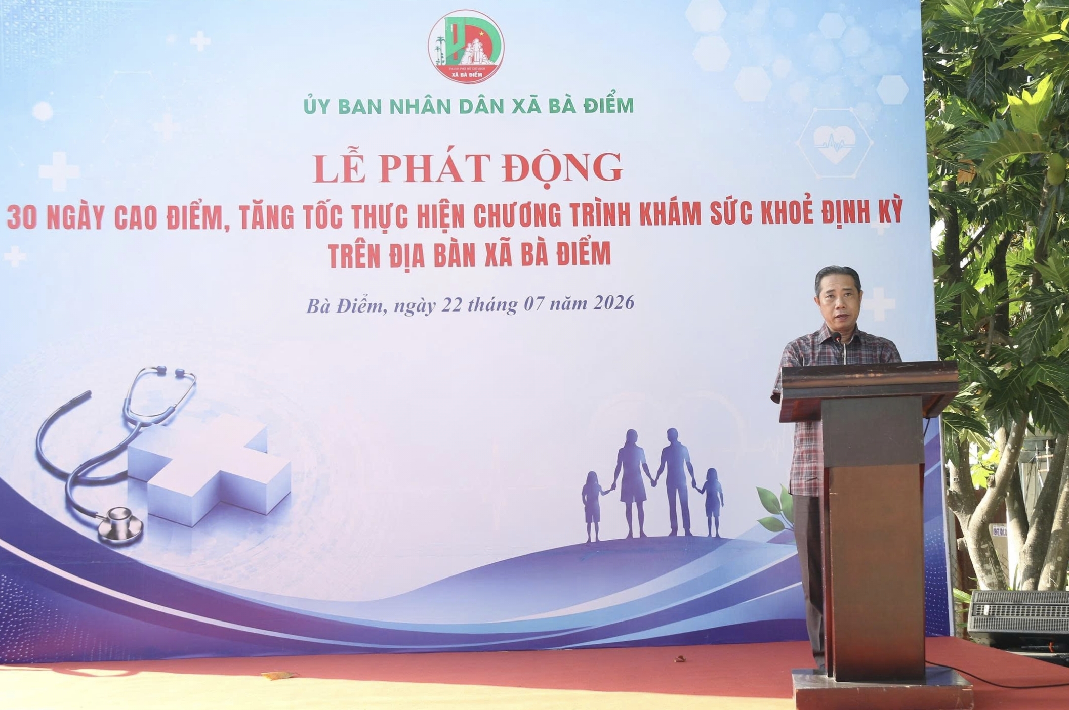 Xã dẫn đầu khám sức khỏe định kỳ tại TP.HCM phát động 30 ngày cao điểm, tăng tốc - Ảnh 2.
