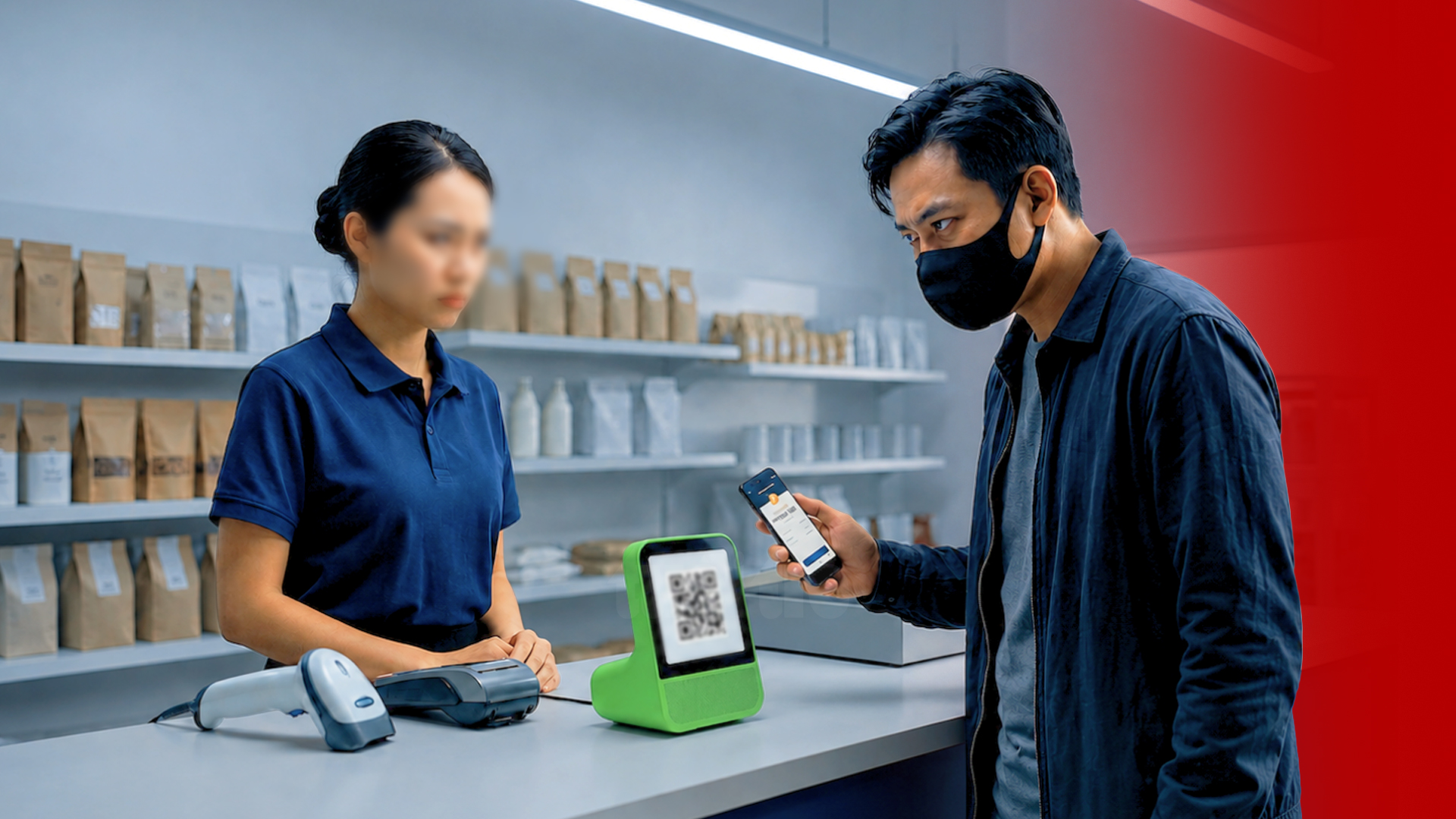 Cảnh báo chiêu lừa bằng loa báo chuyển khoản: Chủ quán giao hàng xong mới biết chưa nhận được tiền - Ảnh 1.