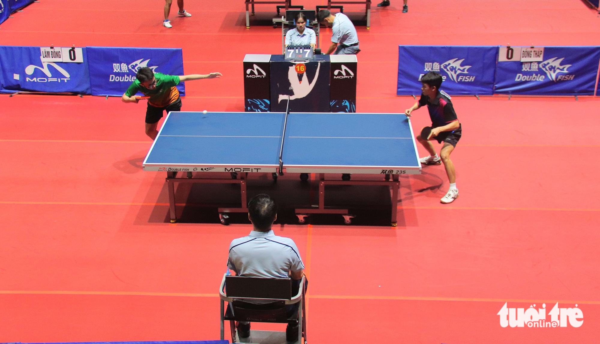 Gần 700 vận động viên tranh tài tại Giải vô địch bóng bàn trẻ, thiếu niên, nhi đồng quốc gia 2026 - Ảnh 5.