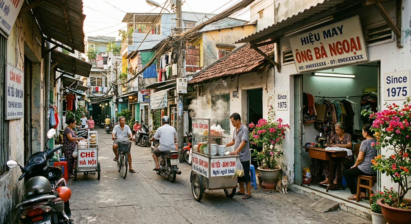 Hẻm nhỏ và ký ức người thành phố - Ảnh 1.