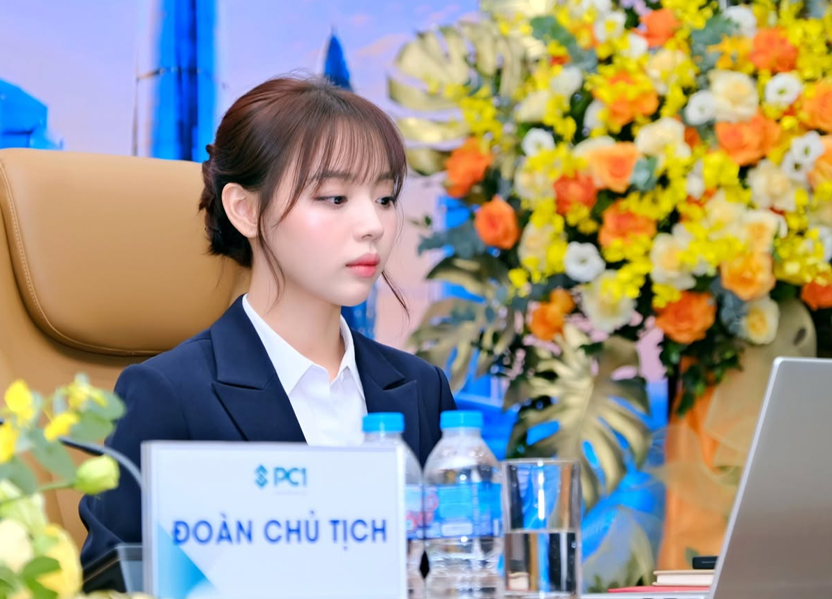 Ái nữ sinh năm 1999 làm chủ tịch Tập đoàn PC1 - Ảnh 1.