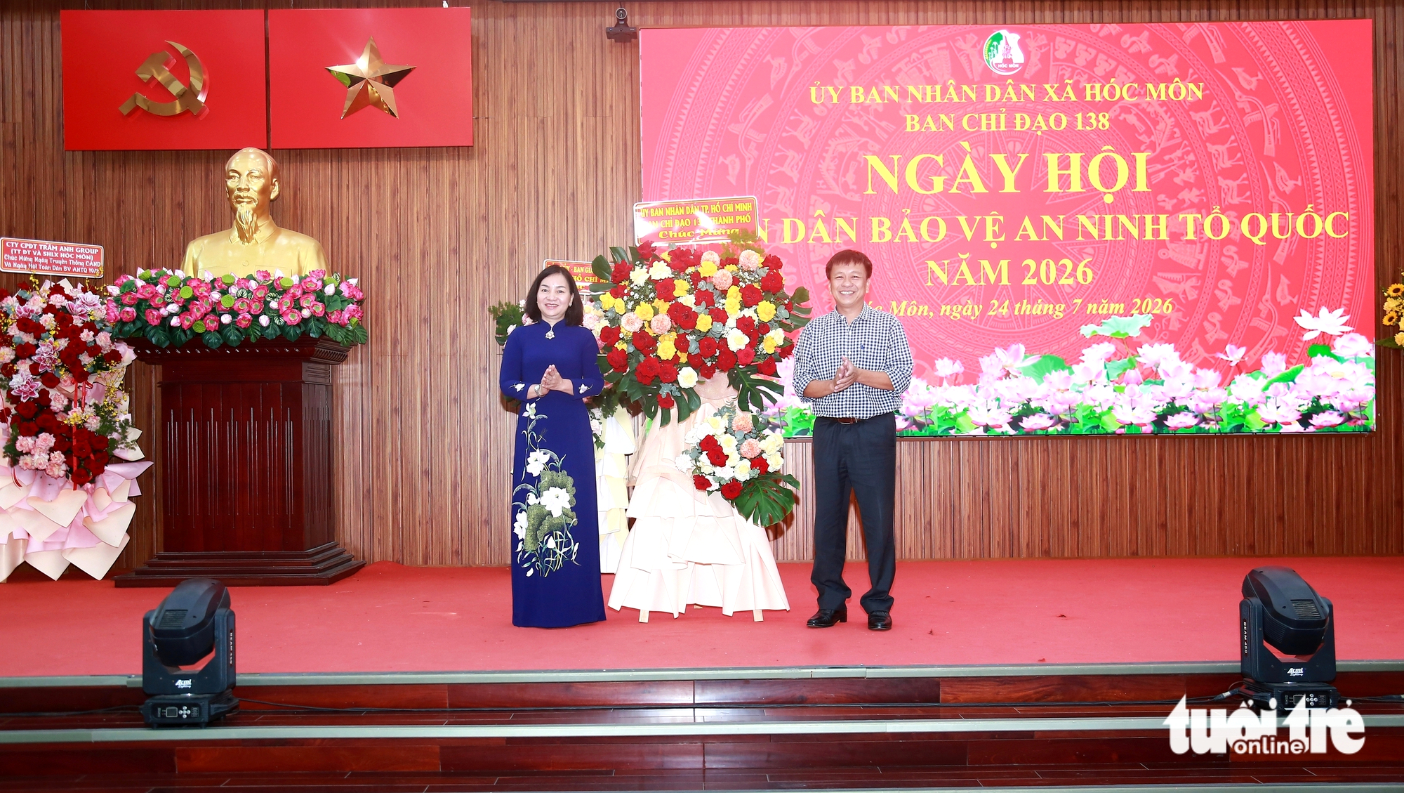 Trung tâm chỉ huy hình ảnh dùng camera AI ở Hóc Môn góp phần đảm bảo an ninh trật tự - Ảnh 2.
