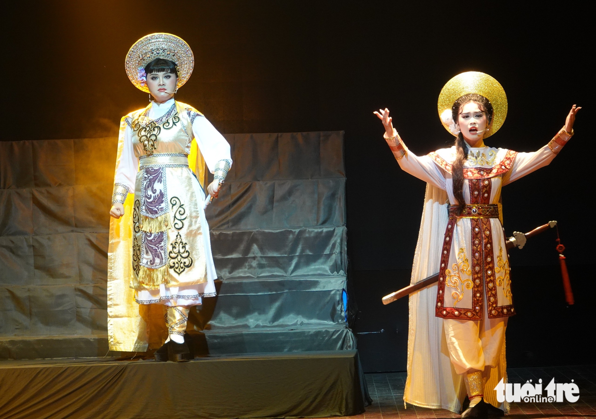 Con gái nghệ sĩ Tú Sương vào vai Trưng Trắc trong Đồng hội Đồng hò - Ảnh 1.