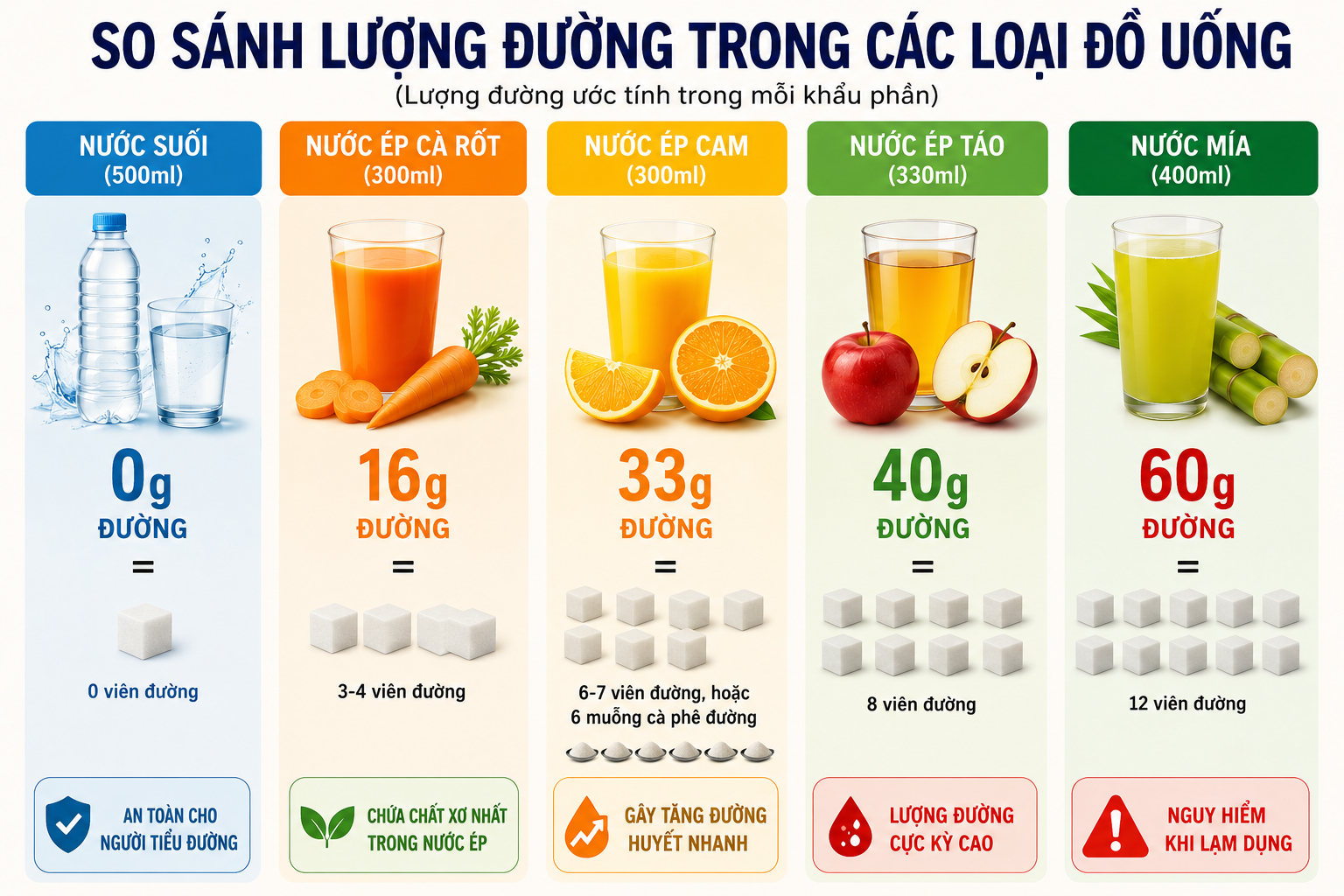 Uống nước ép trái cây thay nước lọc, người bệnh tiểu đường nguy kịch - Ảnh 2.
