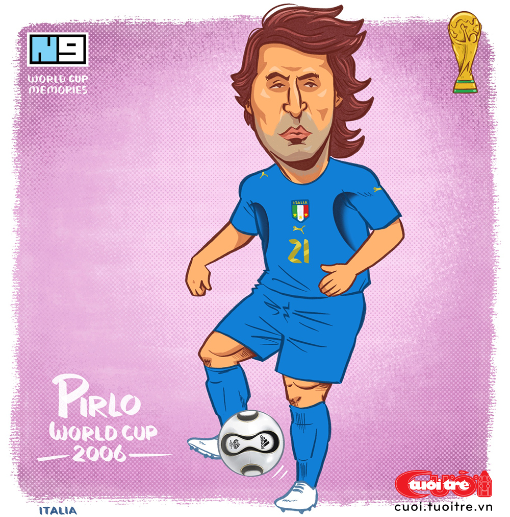 Tượng đài World Cup P.18: Andrea Pirlo, bộ não của tuyển Ý - Ảnh 1.
