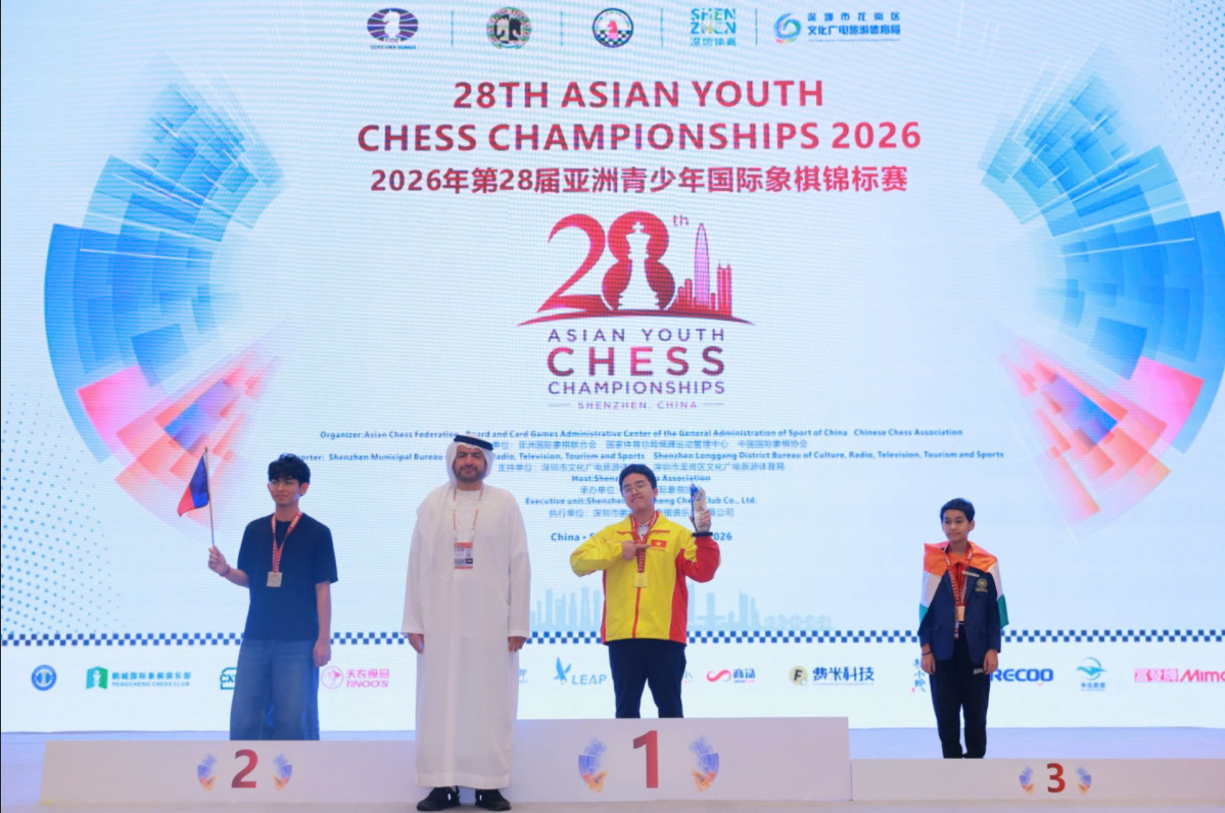 Cờ vua Việt Nam thi đấu xuất sắc tại giải cờ vua trẻ châu Á 2026 - Ảnh 2.