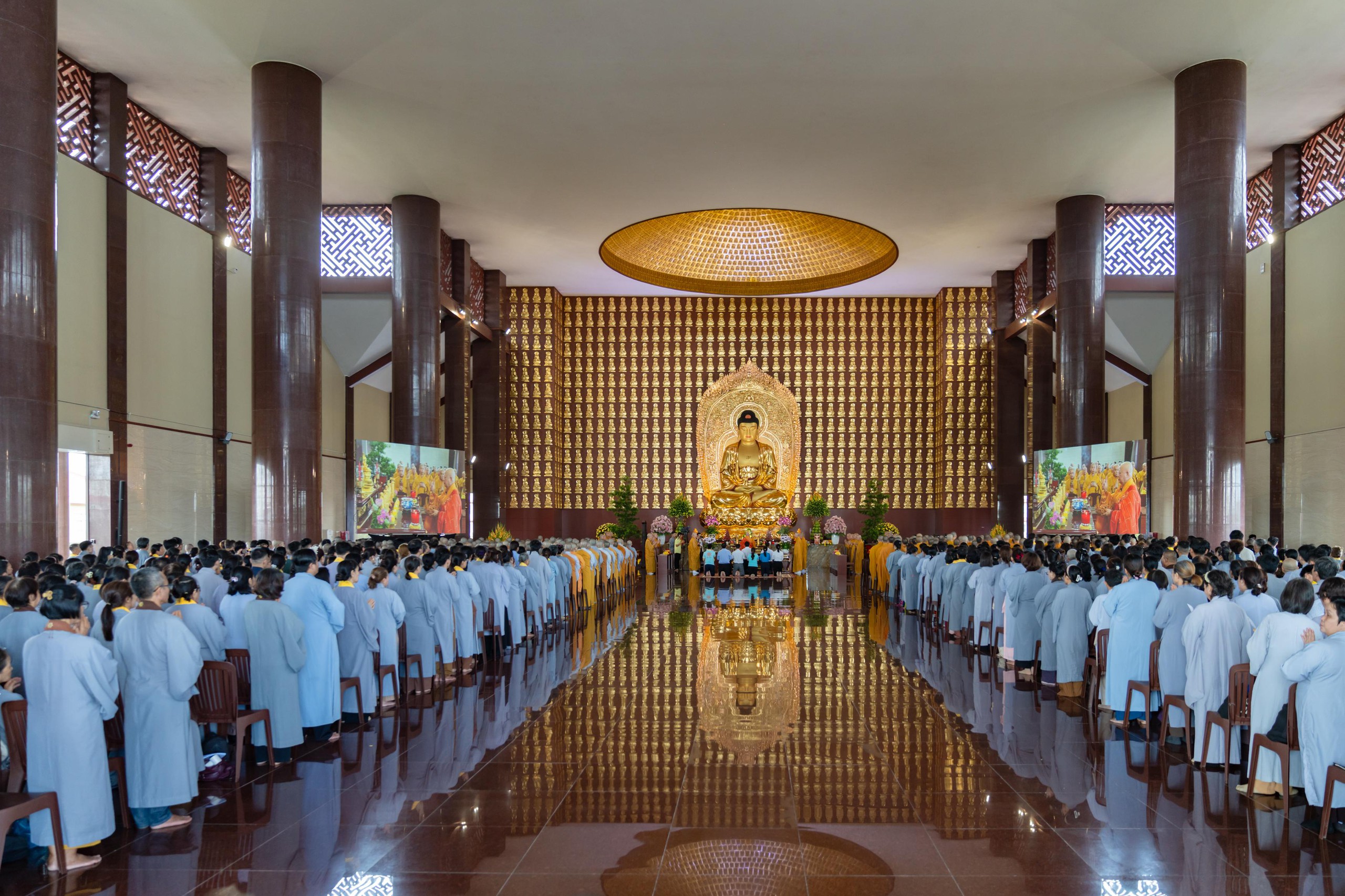 Lễ trai đàn chẩn tế siêu tiến anh linh các liệt sĩ ở Học viện Phật giáo tại TP.HCM - Ảnh 15.