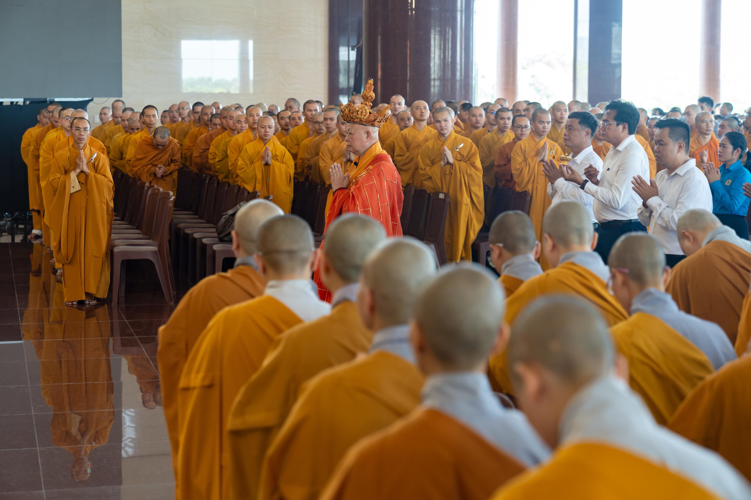 Lễ trai đàn chẩn tế siêu tiến anh linh các liệt sĩ ở Học viện Phật giáo tại TP.HCM - Ảnh 19.