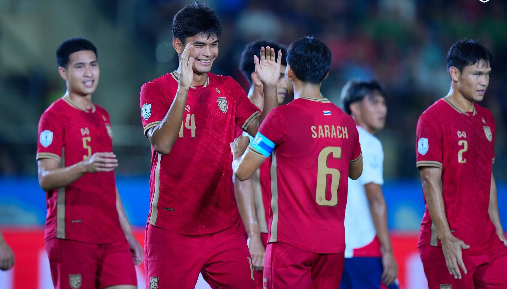 Lào - Thái Lan (hiệp 1) 0-2: Kakana nâng tỉ số - Ảnh 1.