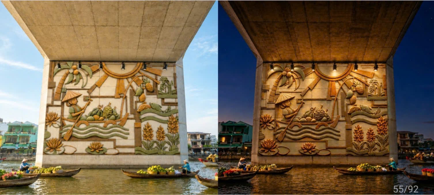 Vietnam’s Can Tho plans to give bridges a makeover, add new photo spots at Cai Rang Floating Market- Ảnh 1.