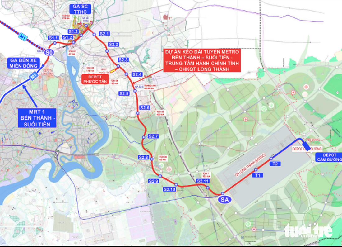 Mạng lưới metro ở TP Đồng Nai được quy hoạch ra sao ? - Ảnh 5.