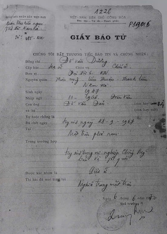 Gần 60 năm đi tìm anh trai hy sinh ở 'mặt trận phía Nam' - Ảnh 3.