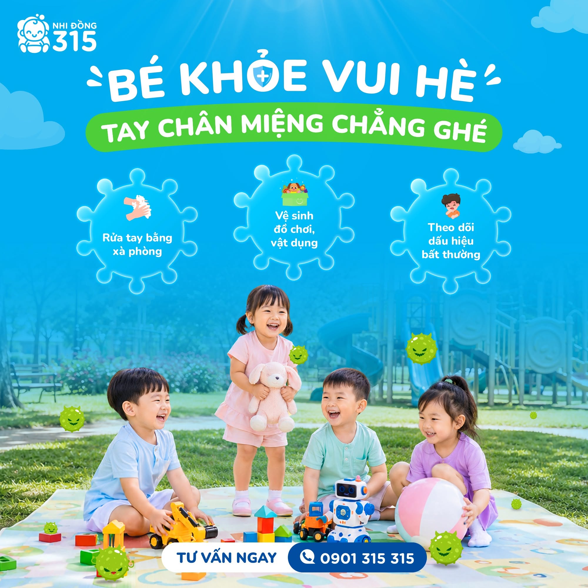 Mùa hè an toàn cho trẻ Với tay chân miệng và cách phòng tránh hiệu quả 2026 - Ảnh 3.