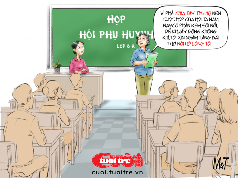 Hội phụ huynh năm nay bớt 'nặng ví', tăng 'nặng tình' - Ảnh 1.