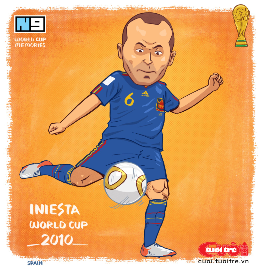 Tượng đài World Cup P.19: Iniesta và cú sút lịch sử ở phút 116 - Ảnh 1.